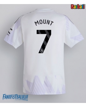 Manchester United Mason Mount #7 Tricou Fotbal Replică 2025-26 Barbati Deplasare